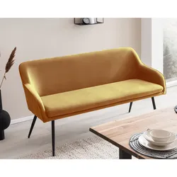 SalesFever »Finja« Sitzbank senfgelb 160x85x61 cm