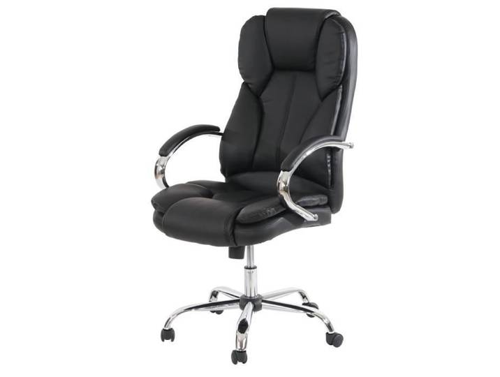 MCW Chaise de bureau professionnelle Kansas XXL noire
