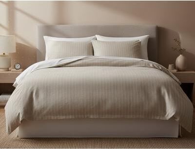 Rizzy Home Willow Lane Recycled Cotton Striped Comforter Set