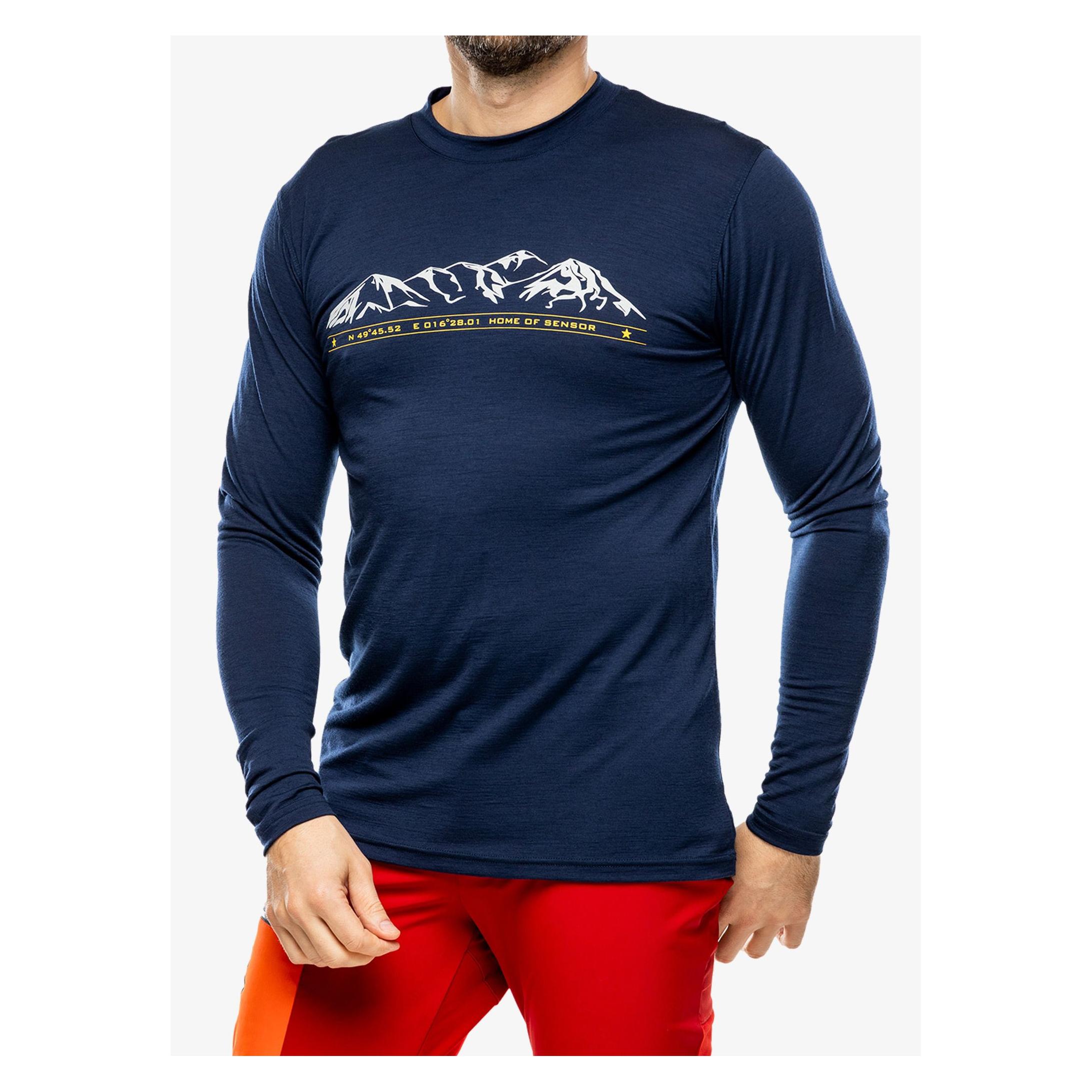 No Name Thermohemd Sensor M.A. PT Tee L/S - blau (M) (485990)