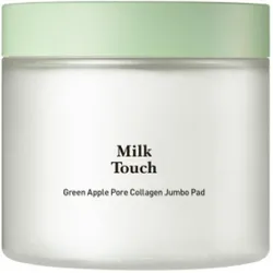 Milk Touch, Gesichtsreinigung, Green apple pore collagen jumbo pad (130 ml)