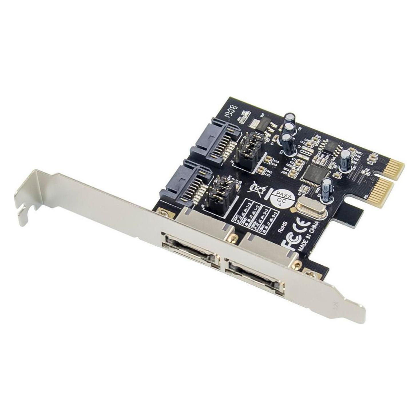 MicroConnect PCIe SATA III Expansion Card ASM1061 (MC-SATA3-T4)