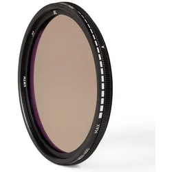 Urth 77mm ND2 400 (1 8.6 Stop) Variable ND Lens Filter (77 mm, ND Filter), Objektivfilter, Schwarz
