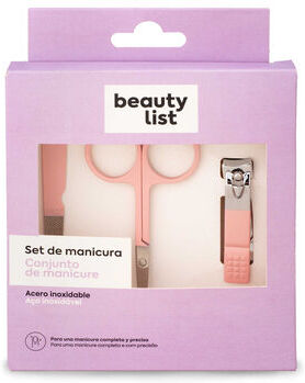 Beauty List Set de Manicure Aço Inoxidável 1 un
