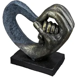 Gilde, Deko Figuren + Skulpturen, Poly Skulptur Hands of Love