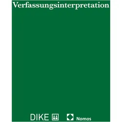 Verfassungsinterpretation, Fachbücher von Bernhard Ehrenzeller