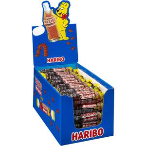 Haribo Fruchtgummis Roulette Happy Cola, 50 Rollen a 10 Stück