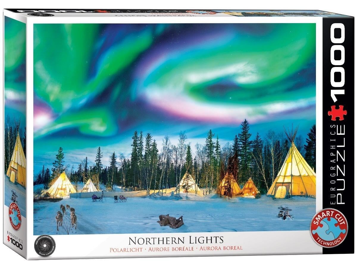 Noordlicht Yellowknife Legpuzzel - 1000 stukjes