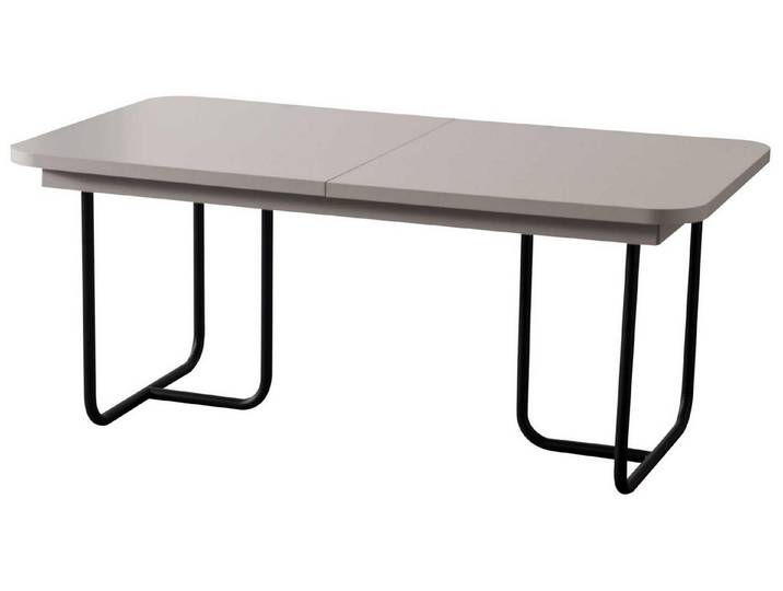 Xlmoebel Esstisch Moderner quadratischer ausziehbarer Tisch aus Holz in Weiß und Sc, Made in Europa
