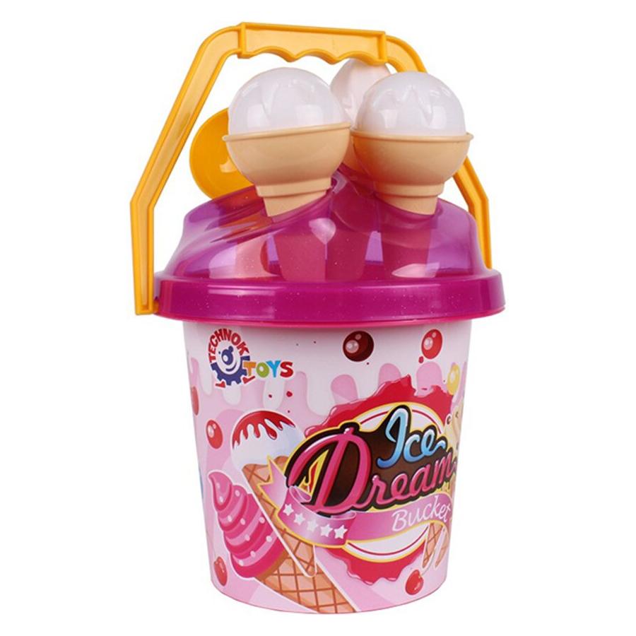 Technok Sun Fun Eimer-Set Ice Dream, 9-tlg (720608)