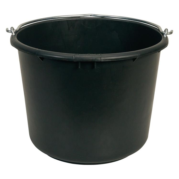 HP Autozubehör Baueimer GRIPLINE-X 12 l schwer schwarz (EMM00120-0821)
