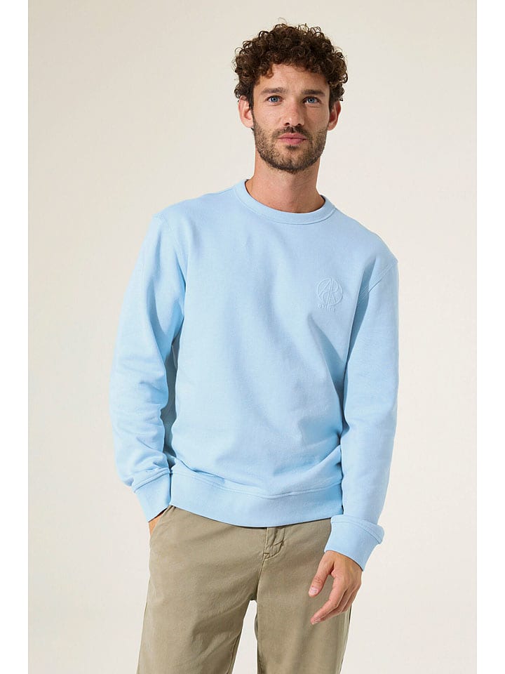 Garcia Sweatshirt in Hellblau - S