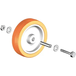 Layher, Möbelrollen, Rad inklusive Achse, 6491501