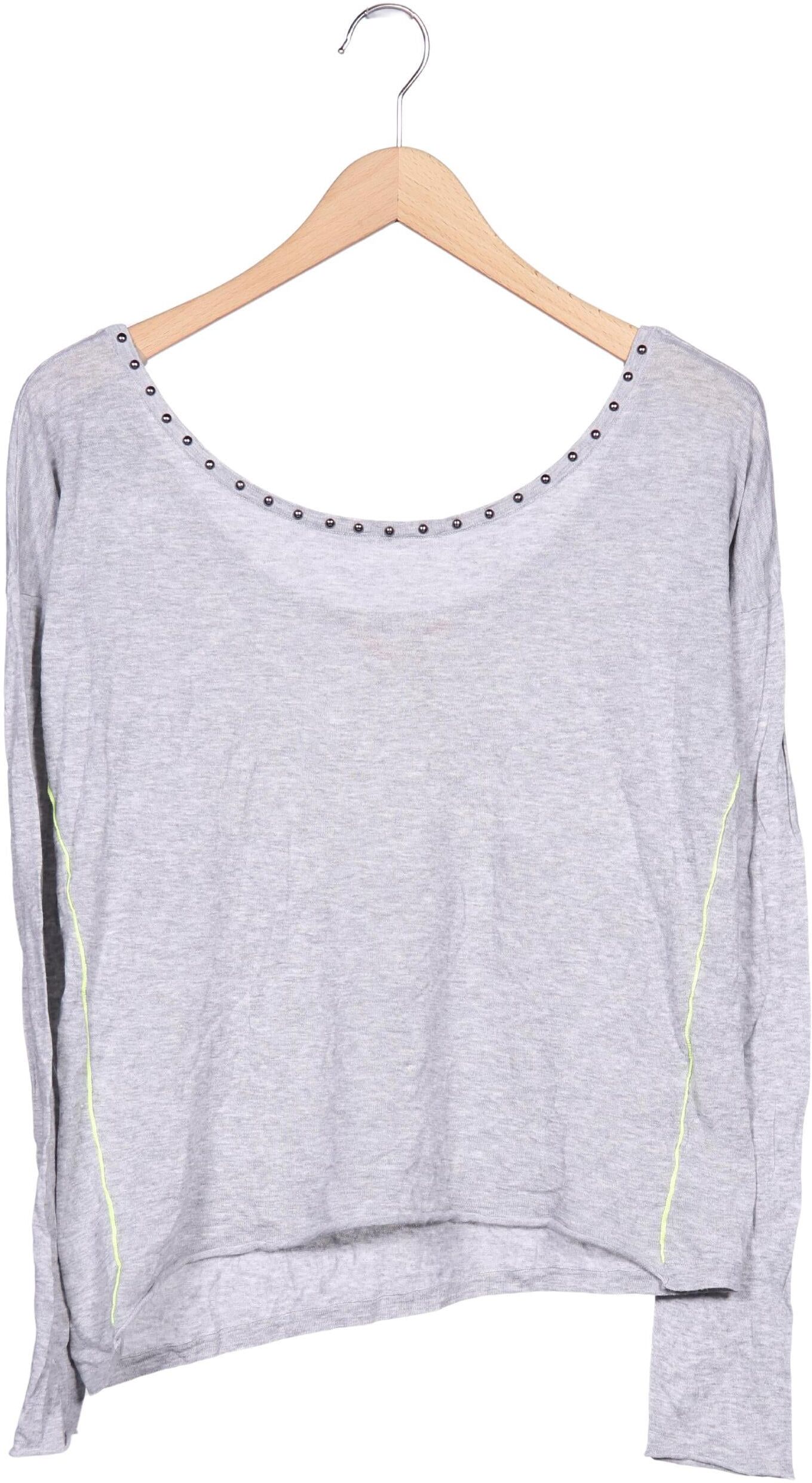 Dear Cashmere Damen Pullover, Grau, Gr. S, Baumwolle - Second Hand