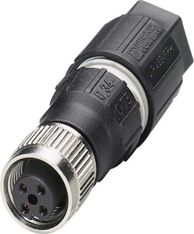 Phoenix Contact SACC-M12FS-4QO-0,75-M Sensor/actor connector, 4-polig