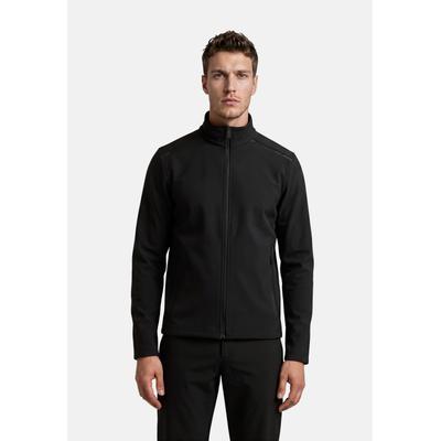 Outdoorjacke LUHTA "Luhta Midlayer Aartukka", Herren, Gr. M, schwarz, Stoff, 100% Polyester, normal, Jacken Outdoorjacke