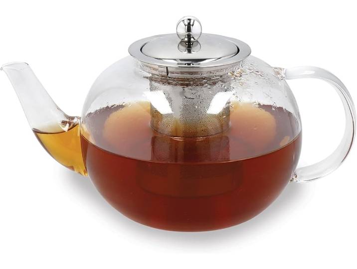 Théière Avec Infuseur Verre Transparent 1.5L