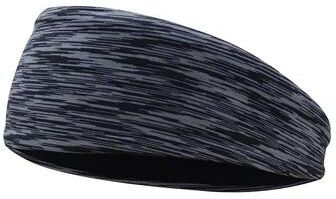 United Premium Sports Sweatband Fitness Headband Antiperspirant Comfort Striped Gray