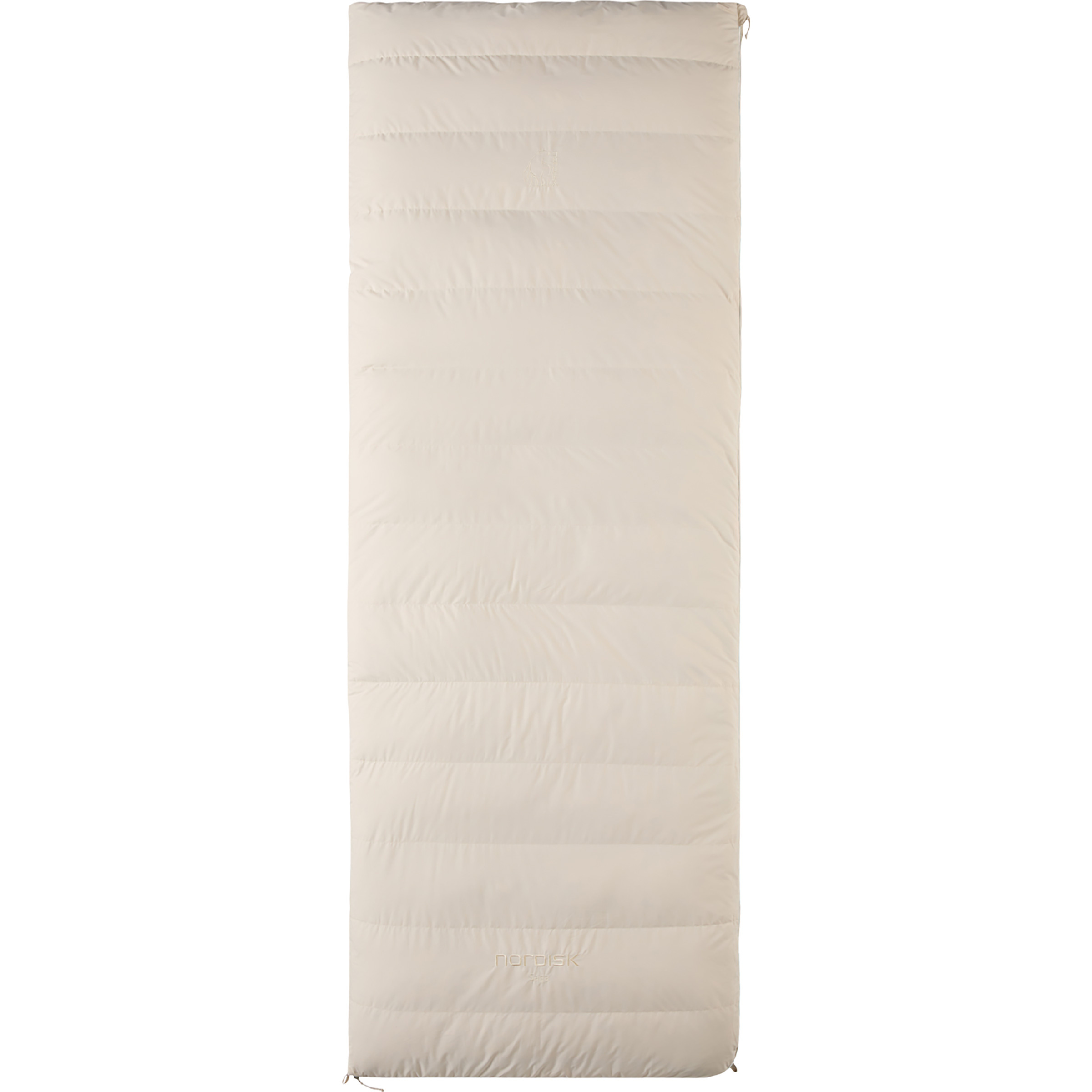 Nordisk Saga -5° Schlafsack Daunenschlafsäcke beige Größe max. 190cm Camping Wasserabweisend Daune