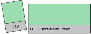 Lee Filter Roll 219 Fluor. Green Lee Fluoreszenz Green