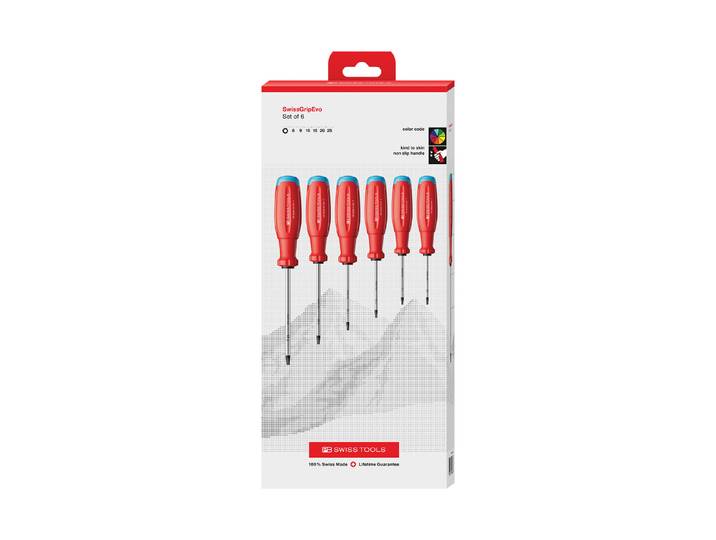 PB Swiss Tools Schraubenzieherset PB 38440 SwissGrip Evo CBB
