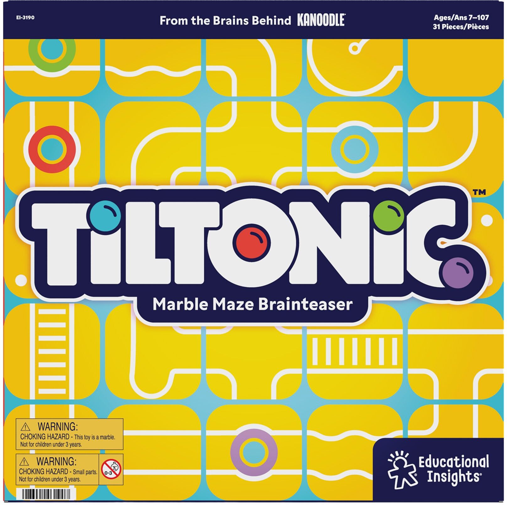 Educational Insights Tiltonic Marble Maze Brainteaser for Ages 7+