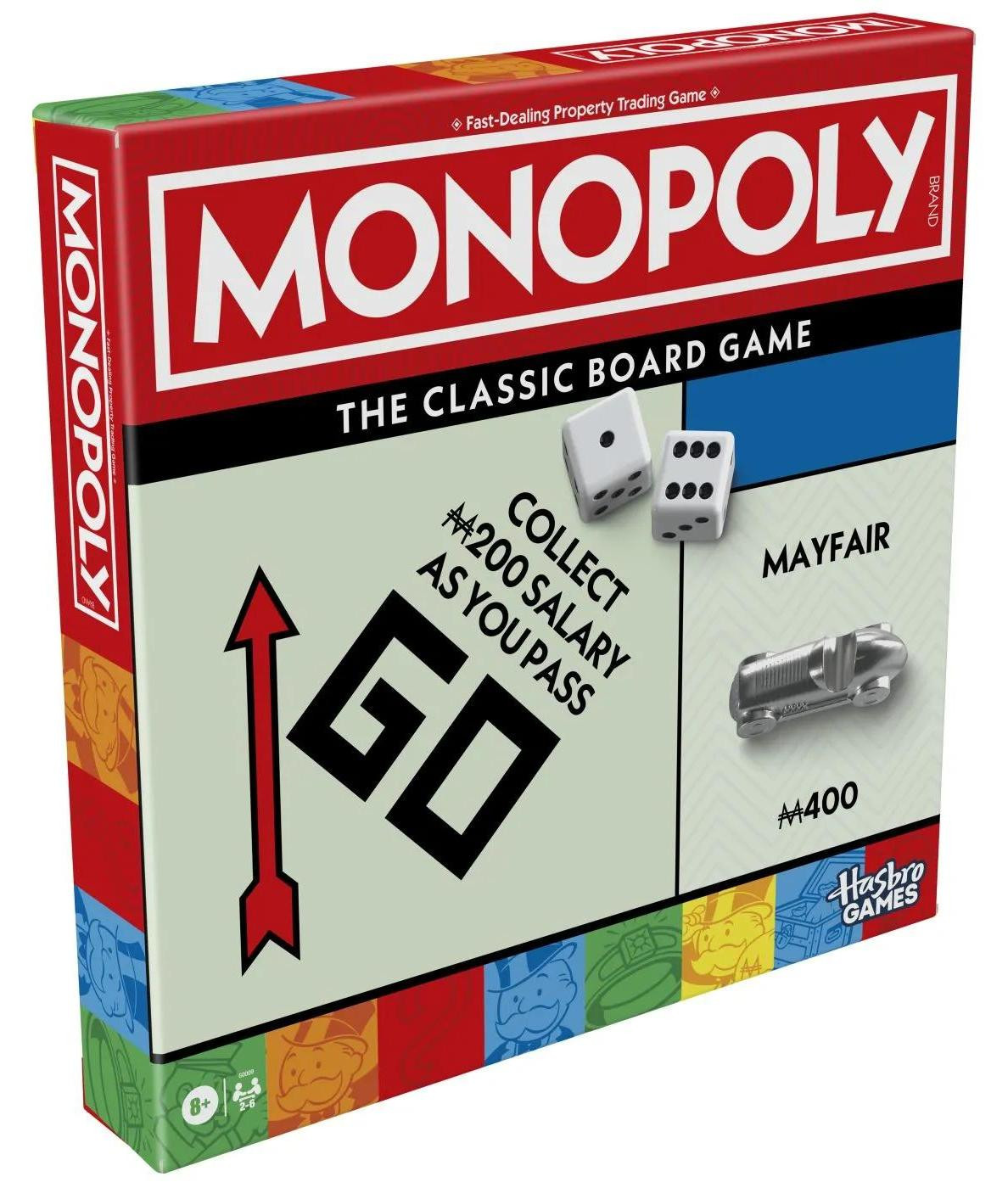 Hasbro Monopoly Classic Refresh