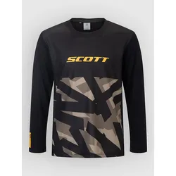 Scott Vertic Delta Kids Long Sleeve Tech Tee black Gr. 152