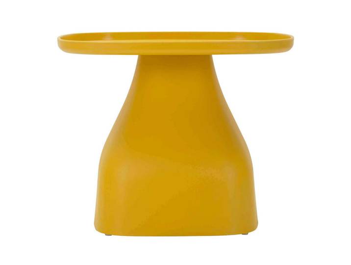 Mauro Ferretti Couchtisch, Gelb, Kunststoff, 48x38x48 cm, Wohnzimmer, Wohnzimmertische, Couchtische