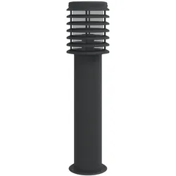 vidaXL Wegeleuchte Schwarz 60 cm Edelstahl