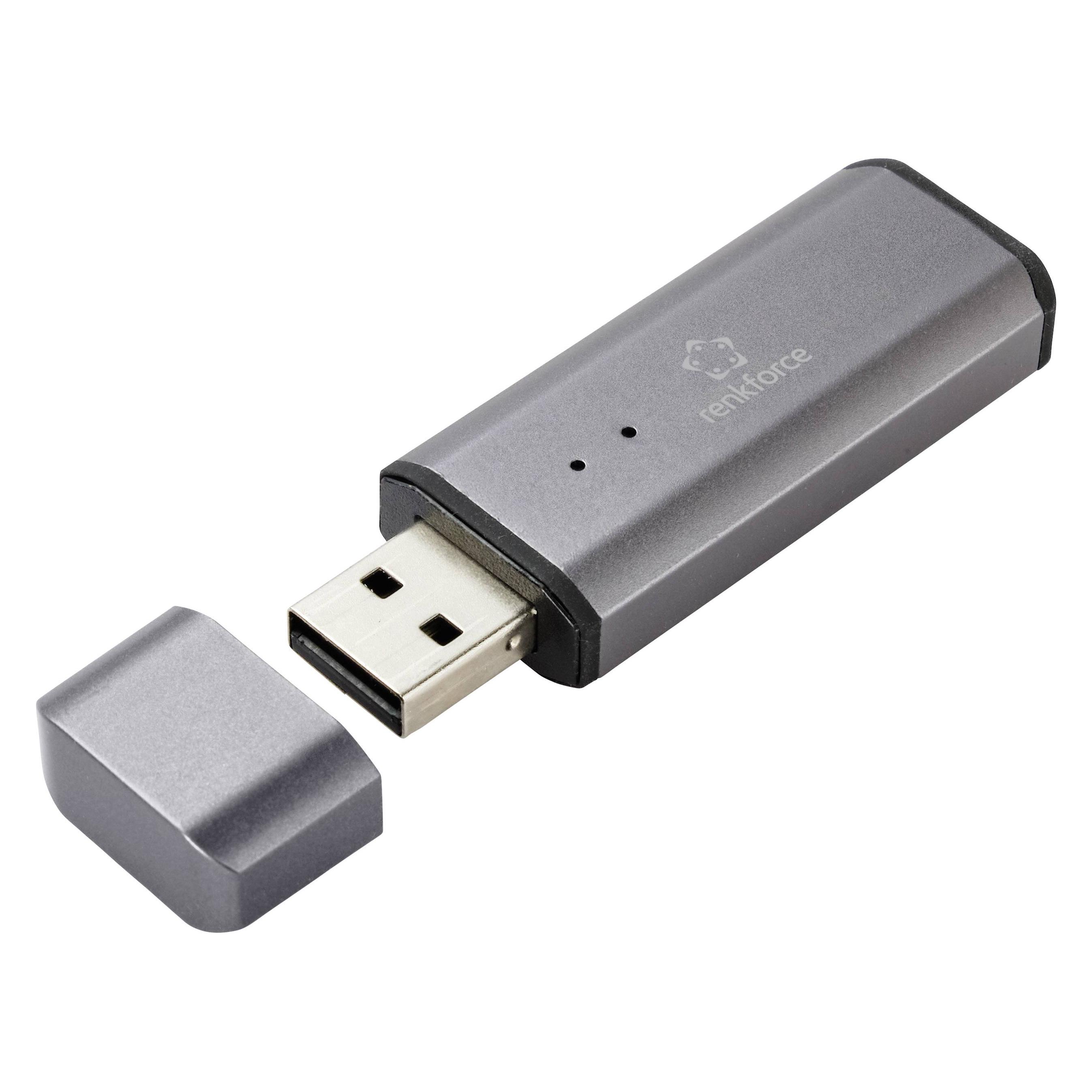Renkforce USB Bridge USB Kopfhörer DAC USB Audio DAC 24-bit/96kHz (USB-DAC) (RF-4533696)