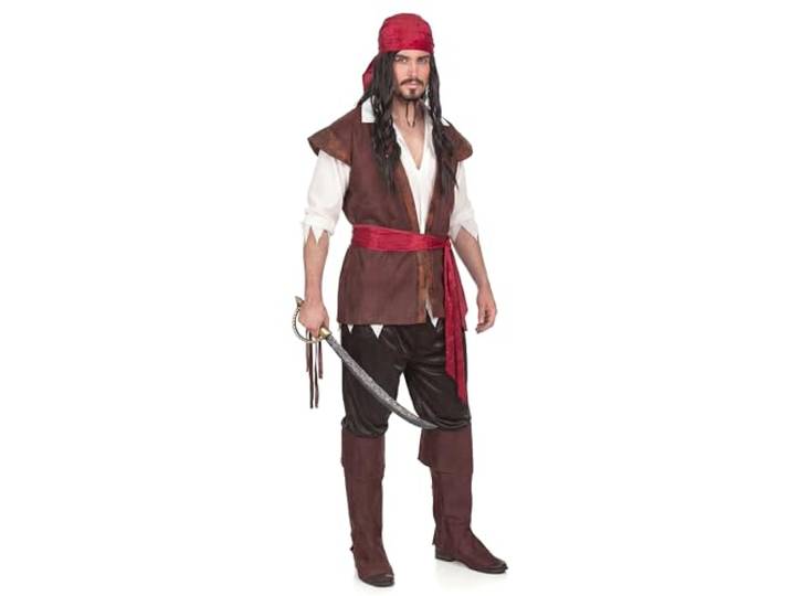 DEGUISE TOI - Piratenkostuum voor heren - XL