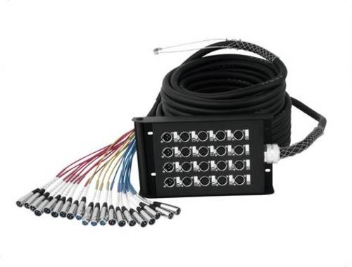 Omnitronic XLR/XLR Multicore Kabel 30m Anzahl Eingänge:16 x Anzahl Ausgänge:4 x