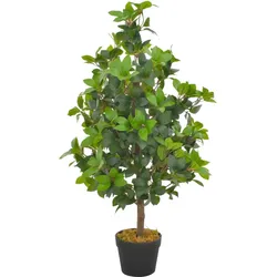 Décoshop26 - Künstliche Pflanze mit Topf grüner Lorbeer 90 cm Innendekoration DEC022023 DEC022023