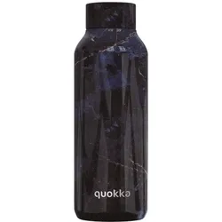 Quokka Solid - Thermoflasche aus Edelstahl 510 ml (schwarzer Marmor)