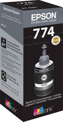 Epson C13T774140 774 EcoTank Nachfülltinte Original Epson Schwarz 140 ml
