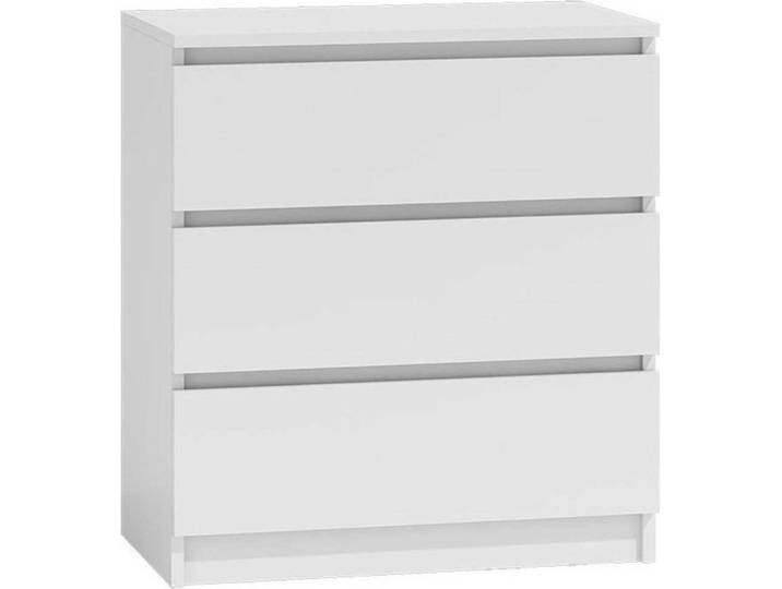 Commode avec tiroirs étroite TAAVI – blanc