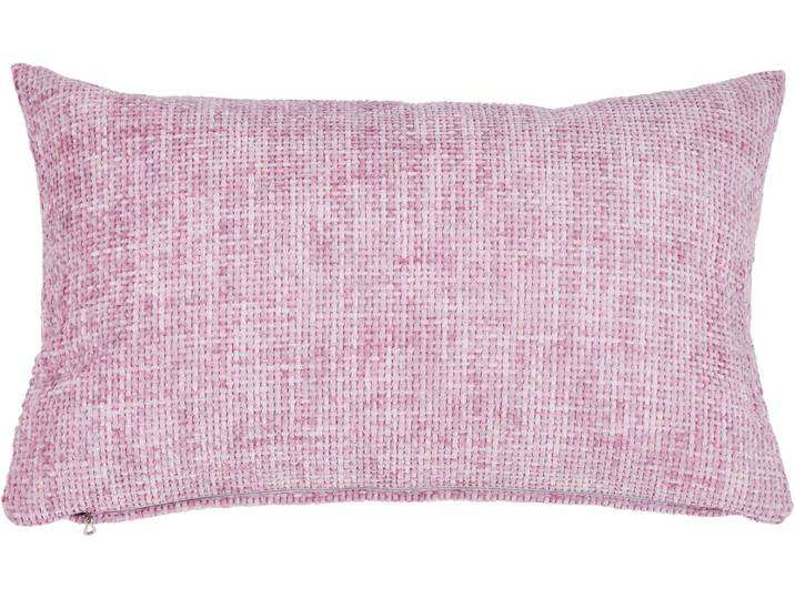 Dekokissen DONE. Twist , rosa (old rose, meliert), B:40cm H:1cm L:60cm, Polyester, Dekokissen_Sitzkissen_Kissenhüllen, Dekokissen, Geflochtene Optik