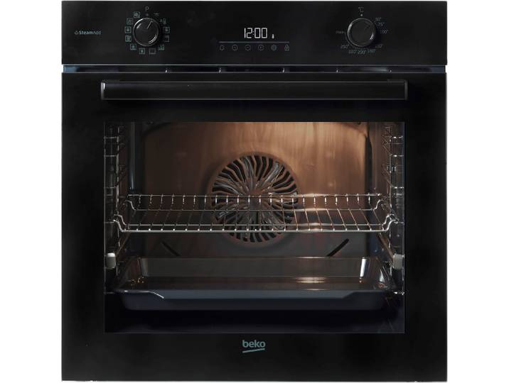 BEKO Backofen b300 BBIS17300BCS, mit 1-fach-Teleskopauszug, katalytische Reinigung, Dampf für knusprige Kruste & fluffiges Inneres dank SteamAdd