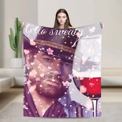 Inspire Curations Arthur Morgan Soft Flannel Throw Blanket 114jdt103 60x80in(150cmx200cm)