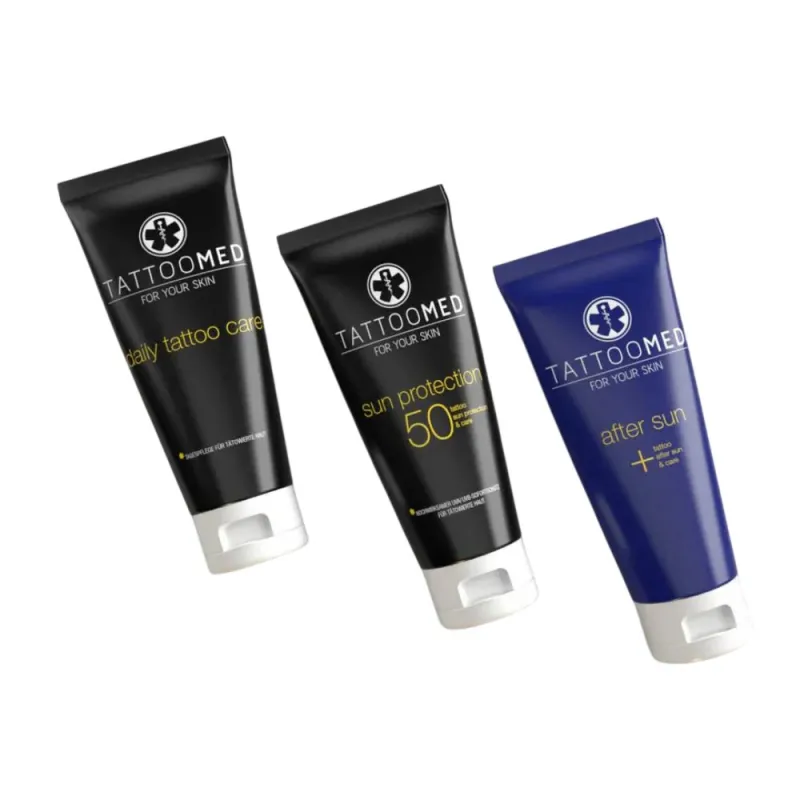 TattooMed GmbH TattooMed Sonnenschutzset Sun Care Package Bundle No 2 4260325252294