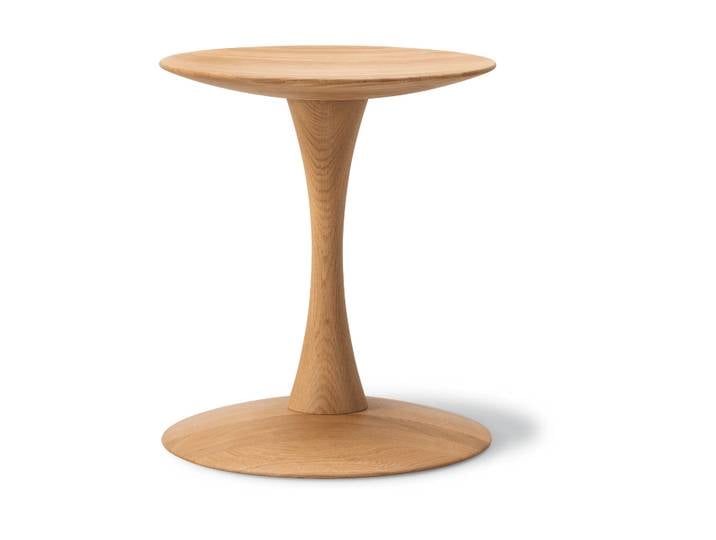 Fredericia Furniture ND105 Trisse runder Hocker Geölte Eiche, Ø40x46 cm