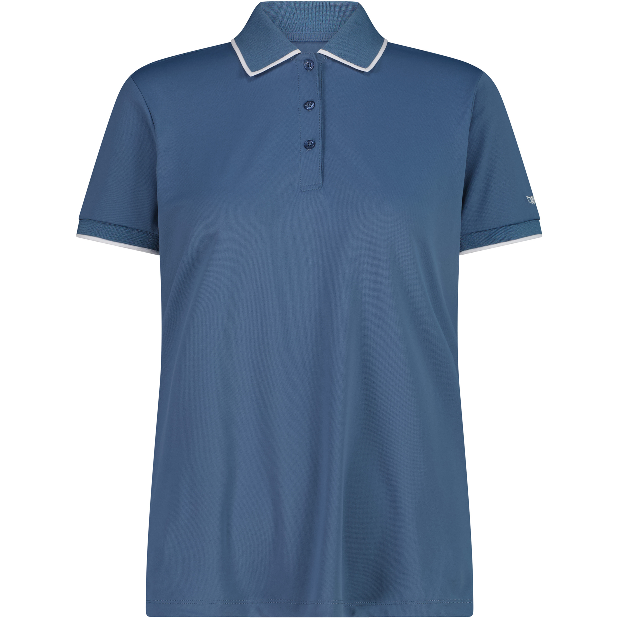 CMP Polo Damen T-Shirts blau Größe XXS Trekking Elastisch