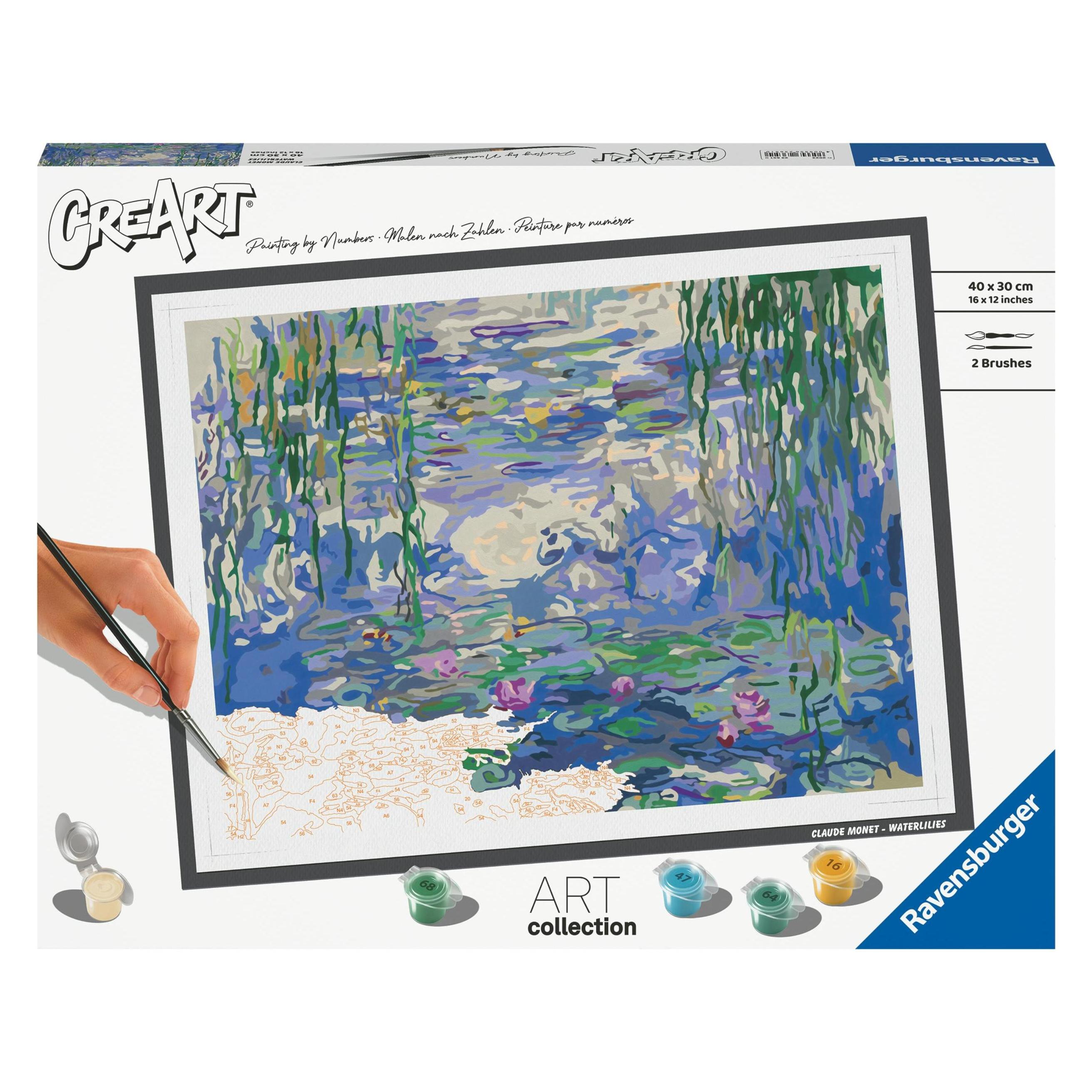 Ravensburger CreArt Collection: Waterlilies (Monet) (23651)