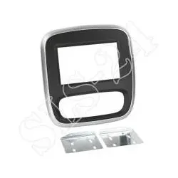 OPEL Vivaro ab 2014 / RENAULT Trafic ab 2014 Doppel-DIN Radioblende Radio Ble...