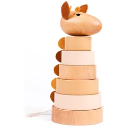 Egmont Holz-Pyramide Giraffe Leonie