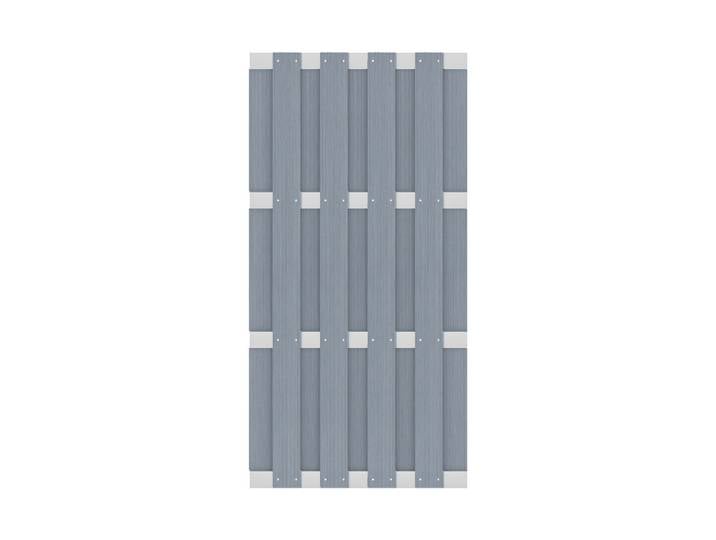 Halbelement Classic HPC Silver Grey 180x90cm