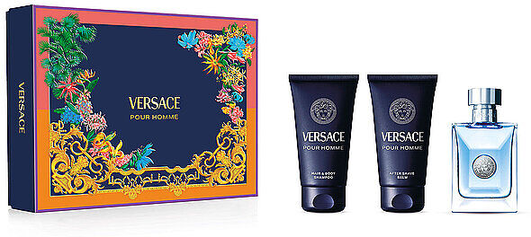 VERSACE Geschenkset - Pour Homme Eau de Toilette Spray Set 3x50ml EG