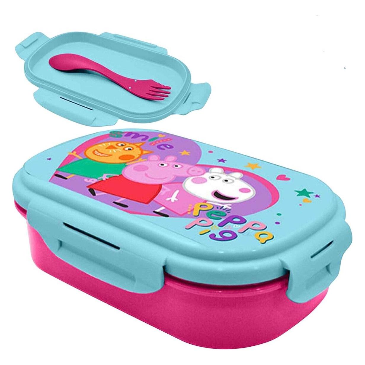 Kids Euroswan Śniadaniówka Lunchbox Dla Dzieci Dziecka Do Szkoły / Peppa Pig Świnka Peppa / Pp17102 (KIDS)