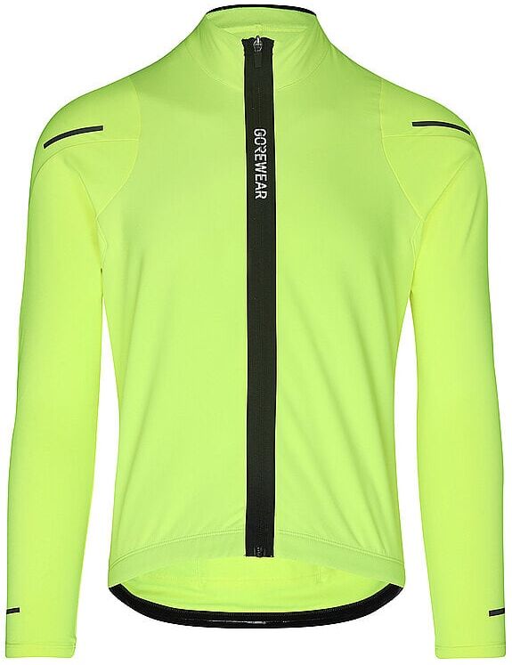 GOREWEAR Herren Radtrikot Spinshirt Thermo gelb   XL M